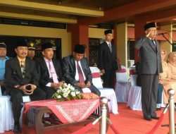 Danramil 0827/01 Kota Kapten Inf Sarkun Hadiri Upacara Harhubnas