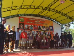 Dandim 0827 Sumenep, Menghadiri Karapan Sapi Betina di Giligenting