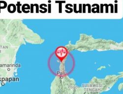 Donggala Sulteng Diguncang Gempa Berkekuatan 7,7 Skala Richter
