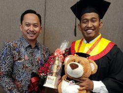 Kabid Sarpras Dispertahortbun Ucapkan Selamat Wabup Sumenep Atas Gelar Disandangnya