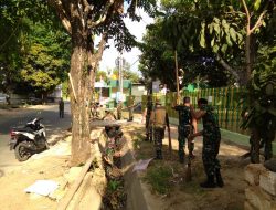 TNI Kodim 0827, Lakukan Karbak Dilingkungan TK Kartika IV