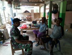 Babinsa Ramil 0827/15 Batu Putih Lakukan Pembinaan Teritorial