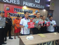 Polres Pamekasan Amankan BB Narkoba Jenis Sabu 3,82 Gram