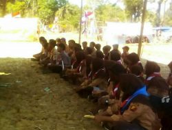 Serka Heru Margiono Berikan Pemateri Pada Giat Perkemahan Nurul Jadid