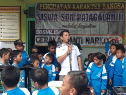 SDN Pajagalan II Tengah Semester 1, Gelar Gerakan Anti Narkoba