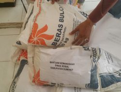 Bantuan Beras Korban Gempa Sapudi Hingga Saat Ini tercatat 6,5 Ton