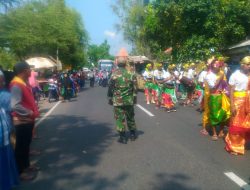 Danramil 0827/ 09 Pragaan Kapten Inf Ahmad Muher, Hadiri Spekta Fisherman Festival “Rokat Tasek Akbar”