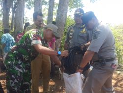 Penambangan Batu Fosfat Desa Cabbiye Resmi Ditutup Tim Gabungan Satpol-PP Sumenep