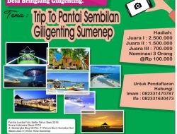 Mau Tahun Baruan? Ikuti Lomba Selfe 2018-2019 di Wisata Pantai Sembilan