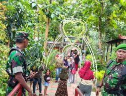 Babinsa Ramil 0827/01 Kota Laksankan Pengamanan Wisata Tectona