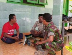 Komsos Tugas Rutin Babinsa Koramil 0827/11 Pasongsongan