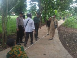 Babinsa Jabaan Koramil 0827/03 Manding Ikut serta Monitoring dan Evaluasi DD-ADD