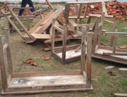 Akibat Hujan dan Angin Kencang, MI Nuris Sapeken Rata Dengan Tanah