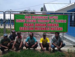 Rekanan Proyek Pasar Sapudi Bermasalah, Warga Boikot Pasar