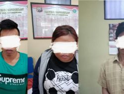 Terlibat Narkotika, Wanita Bersama Dua Laki-Laki Diamankan Polisi