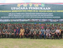 Dandim 0827: TMMD Menurunkan Tingkat Kemiskinan dan Subyek Membangun