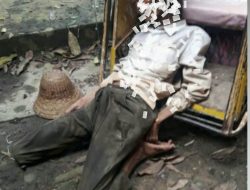 Kakek Tua di Sumenep Meninggal Diatas Becaknya