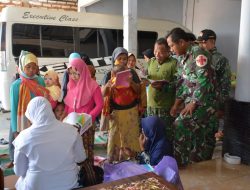 Kenangan Tiem Kesehatan TMMD 104 Kodim 0827 Sumenep Bantu Pelayanan Posyandu
