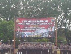 Gelar Apel Pasukan Operasi Semeru 2019 di Mapolres Sumenep