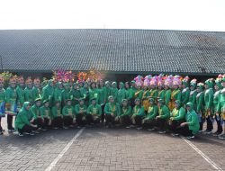 Keindahan Senam Tobelo oleh Persit KCK Cabang XLVI Kodim 0827 Sumenep untuk HUT Persit ke-73 dan Hari Kartini Tahun 2019