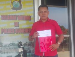 Diduga Tidak Sesuai Spek, Pekerjaan DD Desa Kertasada Dipolisikan