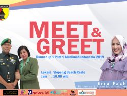 Meet & Greet Bersama Erra Fazhira di Slopeng Beach Resto Besok