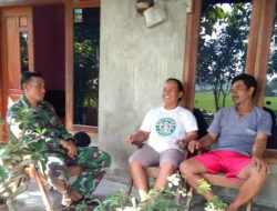 Babinsa Koramil 0827/10 Ambunten Melaksanakan Anjangsana Bersama Warga Binaan