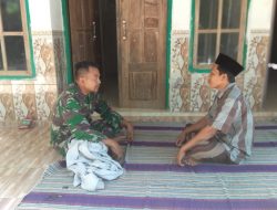Anjangsana Sarana Silaturahmi Babinsa Koramil 0827/14 Batang Batang Dengan Warga