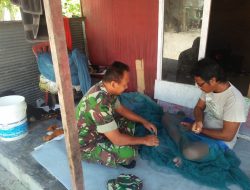 Babinsa Koramil 0827/22 Masalembu Melaksanakan Komsos Dengan Warga Binaan