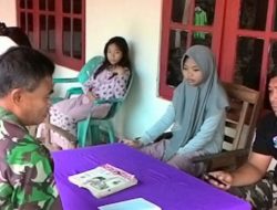 Babinsa Koramil 0827/12 Dasuk Melaksanakan Anjangsana Dengan Warga Binaan