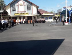 Polres Pamekasan Gelar Upacara Pasukan OPS Ketupat Semeru 2019