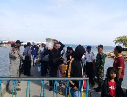 Mudik Gratis Bersama KM Expres Bahari 9C di Pelabuhan Batuguluk Pulau Kangean