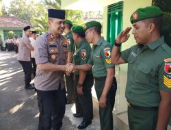 Jalin Sinergitas TNI-Polri, Kodim 0826 dan Polres Pamekasan Gelar Halal Bihalal