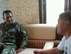Babinsa Koramil 0827/21 Ra’as Melaksanakan Anjangsana Kerumah Warga Binaan