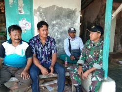 Eratkan Silaturahim, Babinsa Koramil 0827/23 Giligenting Melaksanakan Komsos Di Warung Warga Binaan