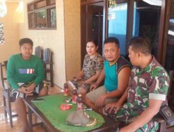 Babinsa Koramil 0827/04 Bluto Secara Rutin Dan Berkesinambungan Melaksanakan Komsos Bersama Warga Binaan
