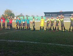 Kompetisi Sepak Bola Bupati Cup 2019 Resmi Dimulai di Lapangan GOR A Yani