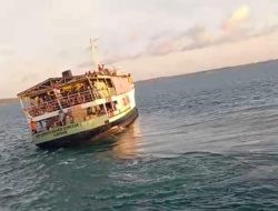 Diduga Over Load, Kapal DBS 1 Kangean-Kalianget Nyaris Tenggelam