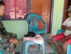 Babinsa Koramil 0827/23 Giligenting Dengan Warga Binaan