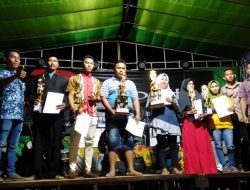 Malam Puncak Lomba HUT Ke-74 Desa Lalangon Dengan “OM Senopati”