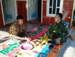 Guna Ciptakan Kondusifitas, Babinsa Koramil 0827/06 Saronggi Anjangsana ke Rumah Warga Binaan