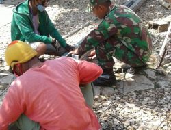 Anjangsana Babinsa Manding Dengan Warga Binaannya