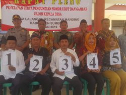 Rapat Pleno Penetapan Calon Pilkades Desa Lalangon, Ini Daftarnya