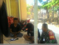 Jalin Keakraban, Babinsa 0827/21 Ra’as Anjangsana ke Rumah Warga