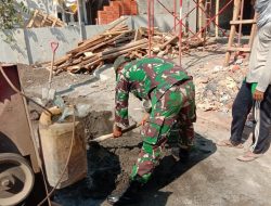 Bhakti Nyata Babinsa 0827/04 Bluto Dengan Warga