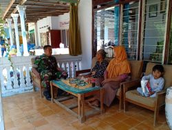 Komsos Tugas Rutin Babinsa 0827/16 Gapura