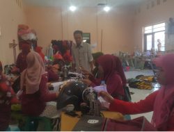 Pelatihan Konveksi Tahap Pertama WMS, Peserta Sudah Bisa Produksi Kaos