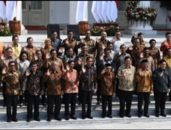 Daftar Susunan Kabinet Presiden Jokowi Periode 2019-2024