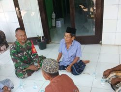 Babinsa Koramil 0827/21 Ra’as Anjangsana ke Rumah Warga