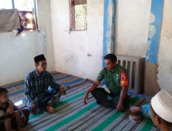 Jalin Silaturahmi, Babinsa Koramil 0827/20 Sapudi Anjangsana ke Warga